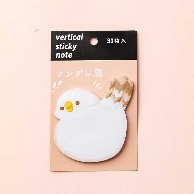 Wholesale of Paper Cartoon Cute Special Shaped Convenience Stickers and Sticky Notes